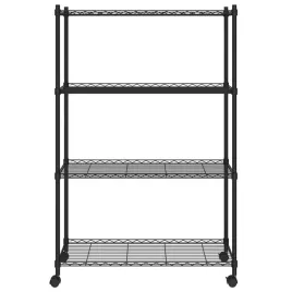 4-poziomowy-regal-na-kolkach-90x35x142-cm-czarny-200-kg