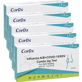 zestaw-5-x-test-cordx-combo-4w1-covid-19-grypa-a-b-rsv