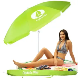 parasol-plazowy-lamany-z-filtrem-upf50-captain-mike-160cm-zielony