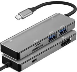 adapter-usb-c-meski-hdmi-zenski-4k-60hz-2x-usb3-0-1x-usb-c-cf-sd-cz