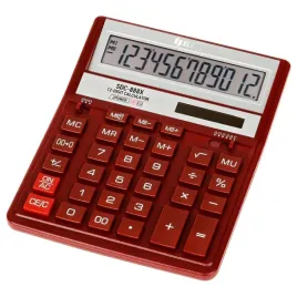 eleven-kalkulator-biurowy-sdc888xrd-czerwono-srebrny