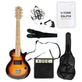 gitara-elektryczna-les-paul-1-2-dla-dzieci-wzmaniacz-gitarowy-pasek-kostka