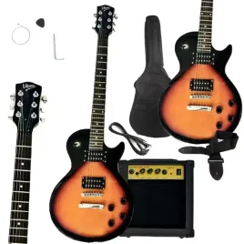gitara-elektryczna-les-paul-lp-4-4-zestaw-wzmacniacz-pasek-kostka-sunburst