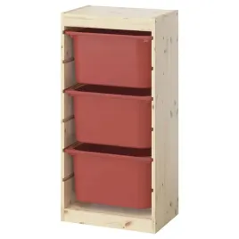 ikea-trofast-regal-z-pojemnikami-jasna-sosna-czerwony-44x30x91-cm