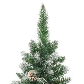 sztuczna-waska-choinka-ze-stojakiem-150-cm-pvc
