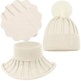 zimowy-komplet-dzieciecy-cieply-polar-jesien-czapka-golfik-44-50-bezowy-bez