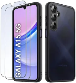 etui-do-samsung-a15-4g-or-a15-5g-matowe-wzmacniane-czarne-zestaw-2x-szklo