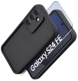 etui-do-samsung-s24-fe-silikonowe-matowe-szklo-ochronne-na-ekran-9h