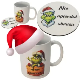 zestaw-kubek-i-podkladka-pod-kubek-grinch-zestaw-swiateczny-na-stol-biale