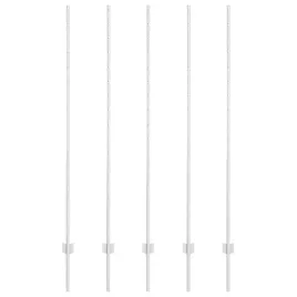 slupek-ogrodzeniowy-5-szt-srebrny-150-cm-stal