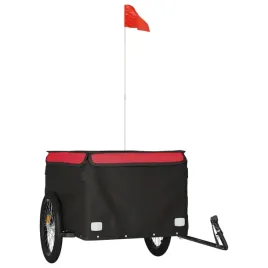 przyczepka-rowerowa-czarno-czerwona-45-kg-zelazo