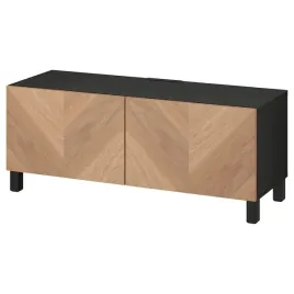ikea-besta-lawa-tv-z-drzwiami-czarnybraz-hedeviken-okl-deb-120x42x48-cm