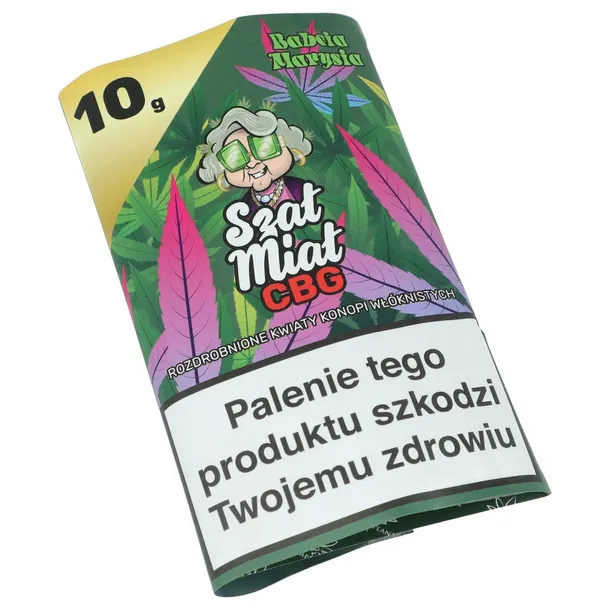 Szał Miał CBG - Kwiaty konopi włóknistej 10 g Babcia Marysia