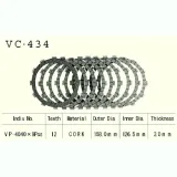 tarcze-sprzeglowe-vesrah-vc-434-stan-nowy