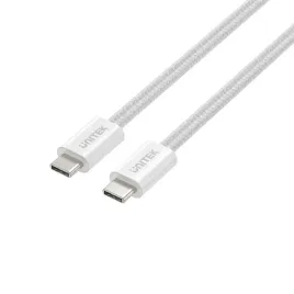 unitek-kabel-w-oplocie-zwijany-magnetycznie-usb-c-pd-100w-bialy-1m