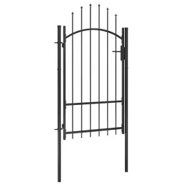 furtka-ogrodowa-z-lukiem-stal-malowana-proszkowo-czarna-1x22m