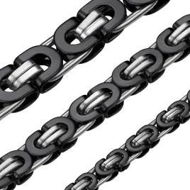 meski-naszyjnik-bizantyjski-chainshouse-10-mm-stal-nierdzewna-czarno-zloty