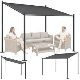 pergola-ogrodowa-3x3-m-zadaszenie-altana-tarasowa-metalowa-szara