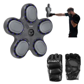 elektroniczna-tarcza-bokserska-bluetooth-na-sciane-z-glosnikiem-rekawice