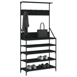 wieszak-na-ubrania-z-miejscem-na-buty-czarny-90x34x184-cm