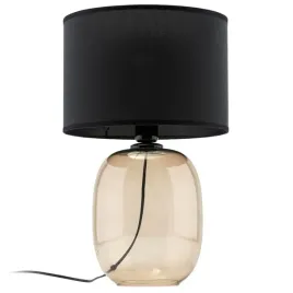 lampka-nocna-do-salonu-melody-5988-owalna-szklana-czarna-przezroczysta