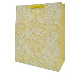 torba-prezentowa-na-prezent-torebka-zolta-brokatowa-na-urodziny-32x26x12