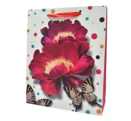 torba-prezentowa-na-prezent-torebka-na-urodziny-czerwony-kwiat-32x26x10