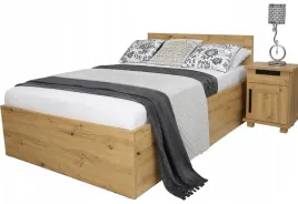 lozko-drewniane-100x200-dab-artisan-4d-ze-stelazem-pojedyncze