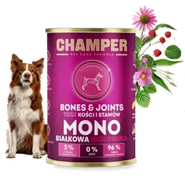 champer-bonesandjoints-monoprotein-dla-psa-na-mocne-kosci-stawy-wolowina-400g