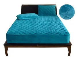 pokrowiec-na-materac-ochraniacz-nakladka-topper-welur-wodoodporny-160x200