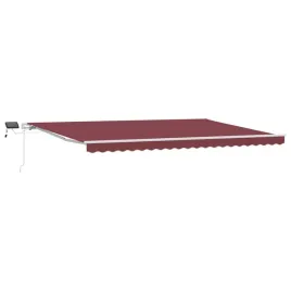 markiza-zwijana-led-500x300cm-burgundowa-biala