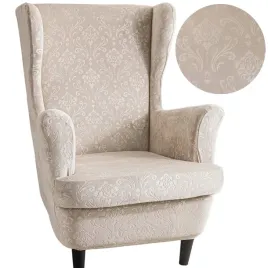 pokrowiec-na-fotel-uszak-welur-tloczony-ornament-premium-bezowy-oeko-tex