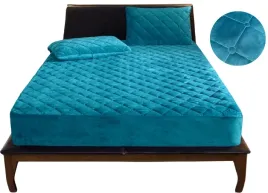 pokrowiec-na-materac-ochraniacz-nakladka-topper-welur-wodoodporny-180x200