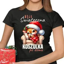 moja-swiateczna-koszulka-po-domu-koszulka-swiateczna-damska-smieszna-tshirt