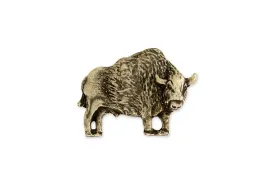 przypinka-zubr-antyczny-mosiadz-zloty-symbol-natury-pins
