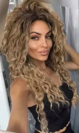 peruka-blond-karmelowy-wlosy-krecone-afro-loki