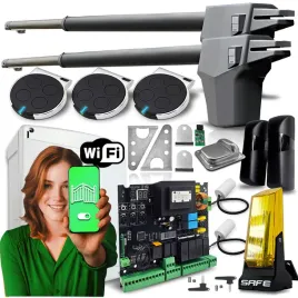 naped-do-bramy-dwuskrzydlowej-zestaw-automat-3-piloty-silownik-wifi-lampa