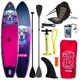 deska-sup-iboard-11-dog-combo-rodzinna-w-zestawie-kajakowym-z-siedziskiem