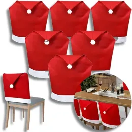 czapka-mikolaja-na-krzeslo-swiateczny-pokrowiec-uniwersalny-czerwony-50x60