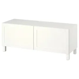 ikea-besta-lawa-tv-z-drzwiami-bialy-hanviken-stubbarp-bialy-120x42x48-cm