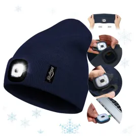 czapka-zimowa-meska-ciepla-damska-dwuwarstwowa-czarna-z-latarka-led-usb