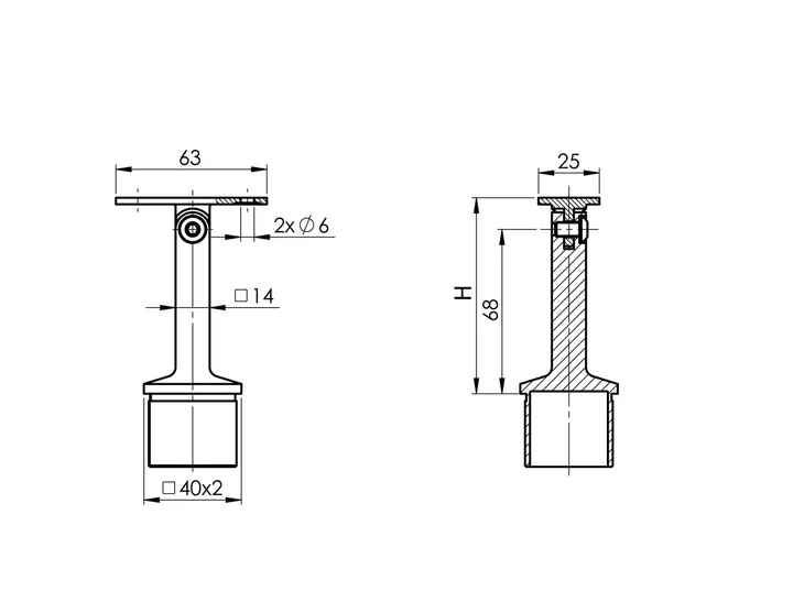 bolec-adapter-poreczy-prosty-regulowany-satyna-stan-nowy