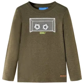 koszulka-dziecieca-z-dlugimi-rekawami-khaki-melanz-116