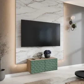 szafka-rtv-wiszaca-cali-szerokosc-100-cm-dab-artisan-zielony-labrador-ryf