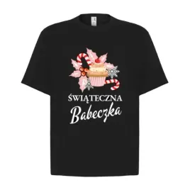 koszulka-na-swieta-dla-kobiety-swiateczna-babeczka-w-opakowaniu-na-prezent