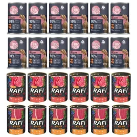 mokra-karma-dla-psa-rafi-petrebublic-fine-meat-mix-smakow-24x400g
