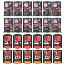 mokra-karma-dla-psa-rafi-petrebublic-fine-meat-mix-smakow-24x400g