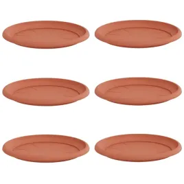 okragly-talerzyk-kwiatowy-6-pcs-czerwony-ceglasty-o-14-x-2-cm