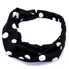 opaska-do-wlosow-czarna-pin-up-bandamka-kropki