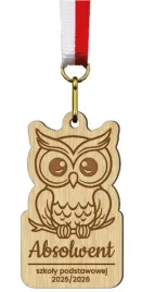 medal-drewniany-absolwent-szkoly-podstawowej-2025-2026-sowa-wstazka